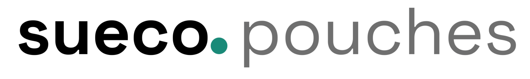 suecopouches logo in black